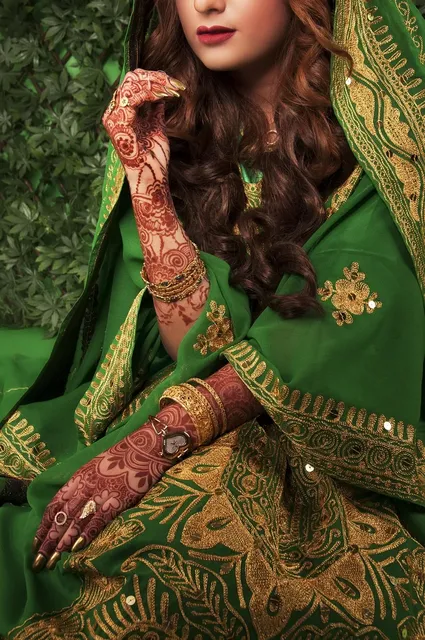 bridal mehndi designs 35