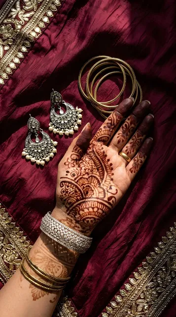 arabic mehndi designs full hand back side