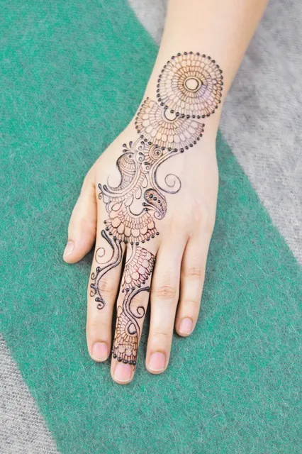 bridal mehndi designs 45