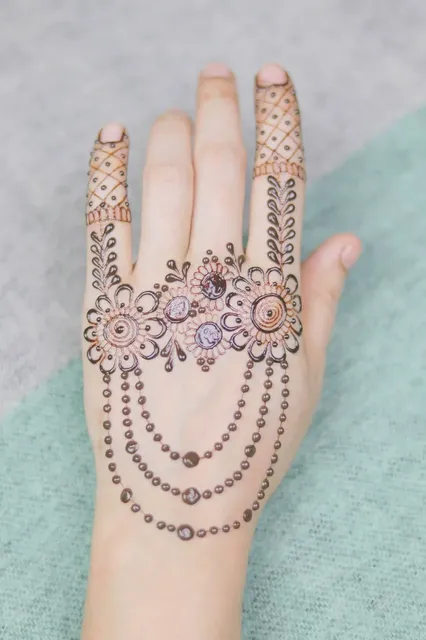 Simple Bridal Mehndi Designs
