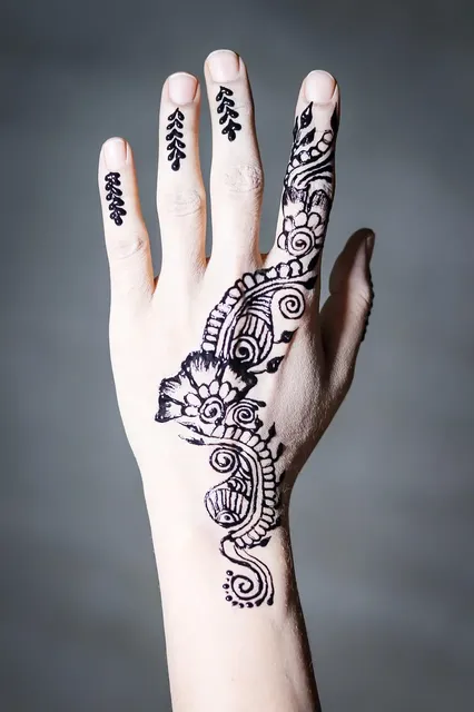 royal front hand mehndi design full hand 1