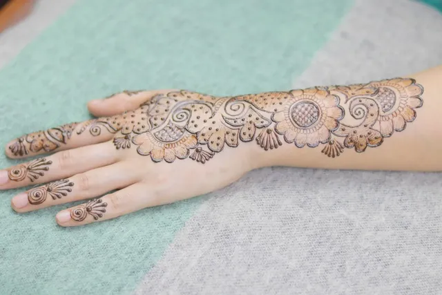 wedding mehndi designs for bride