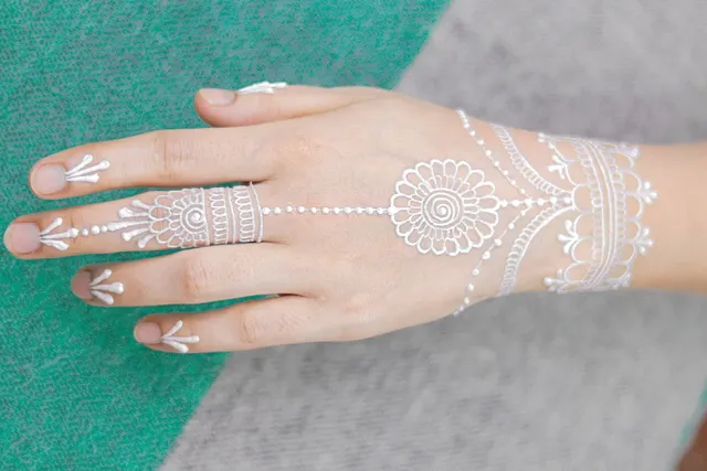 arabic mehndi designs fingers 1