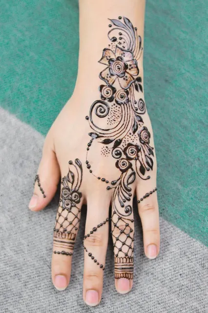 wedding mehndi designs for hands