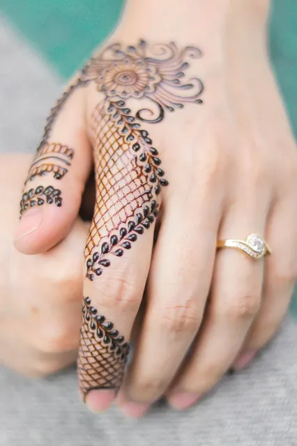 bridal mehndi designs 56
