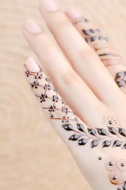 simple mehndi designs for wedding 1