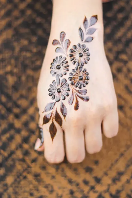 arabic mehndi design very easy