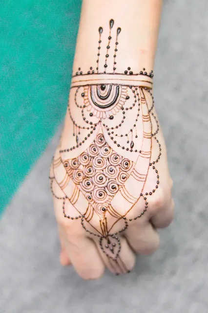 arabic mehndi design easy and beautiful