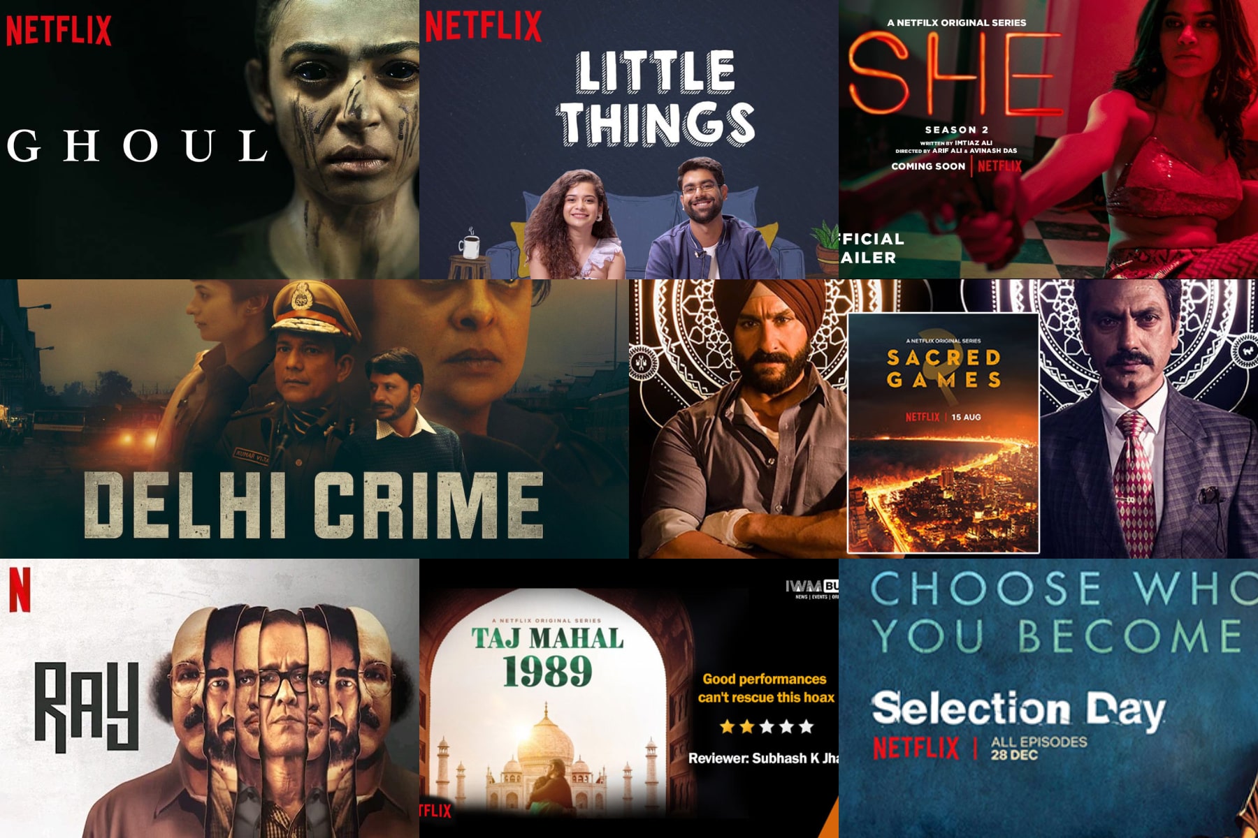 10 Best Hindi Series On Netflix with IMDB Rating India With IMDB Rating