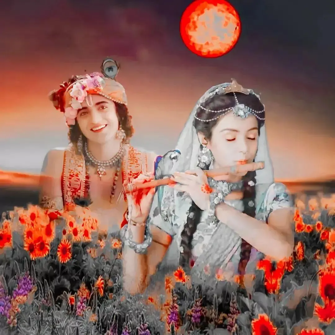 whatsapp dp radha krishna serial images