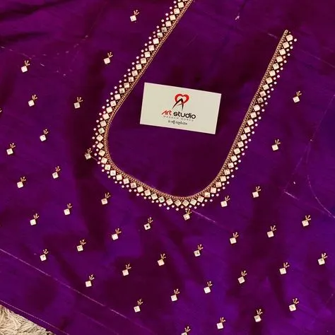 blouse back designs simple model