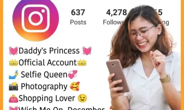 Bio For Instagram Girl In Stylish Font
