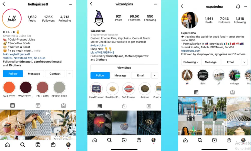 Instagram Vip Bio