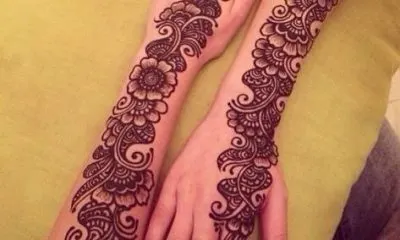 mehndi design front full hand