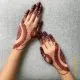 simple royal back hand mehndi design